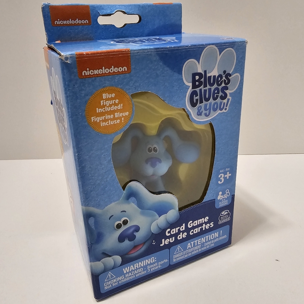 Nickelodeon Blue's Clues Card Game With Figure For Family And Kids Age 3 And Up - Picture 4 of 6